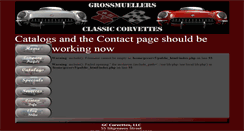 Desktop Screenshot of gccorvettes.com